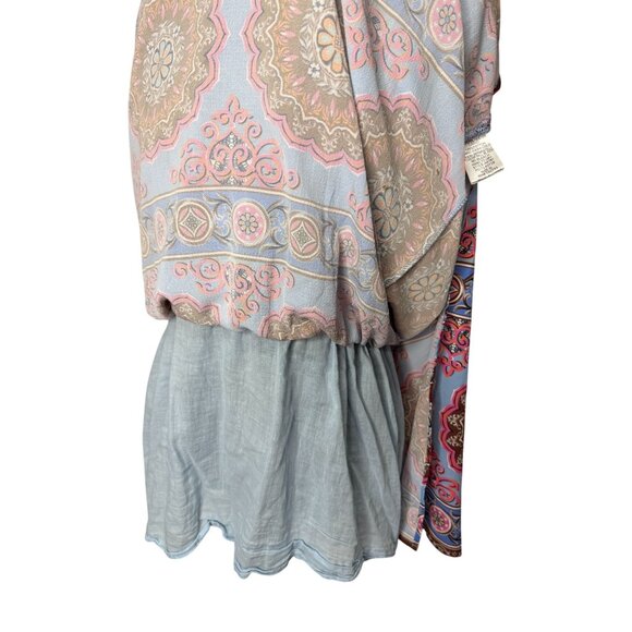 Umgee Babydoll Y2K Style Maxi Dress Adjustable Strap Size Medium Fairy Boho - Picture 12 of 13